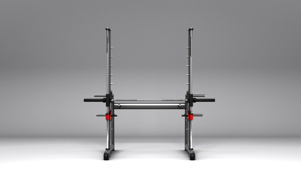 gym80 4002 basic multi press station NC front 1