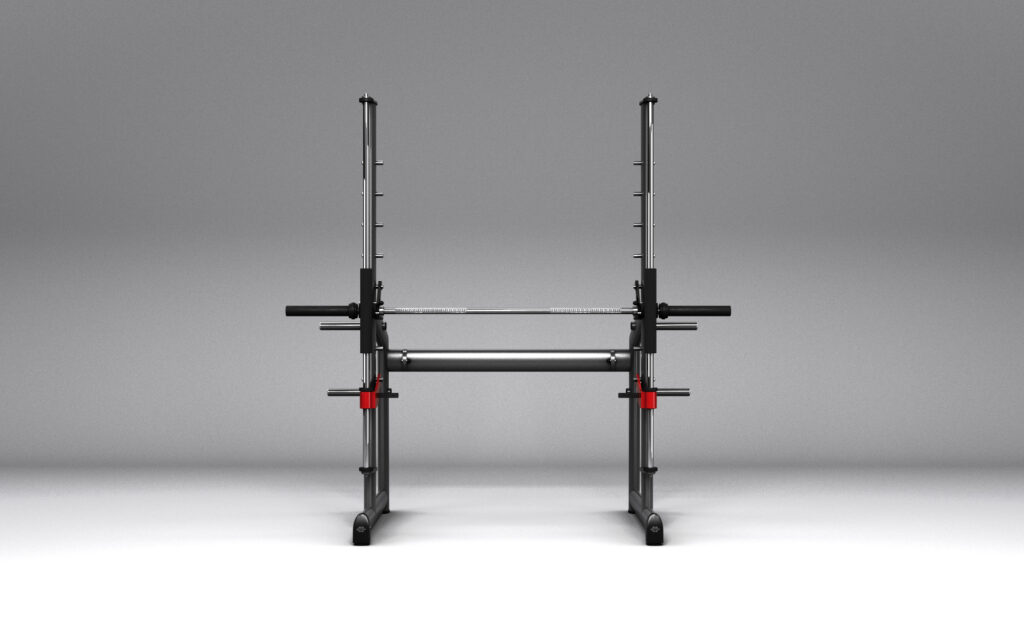 4002 Basic Smith Machine 2 gym80 4002 basic multi press station NC front
