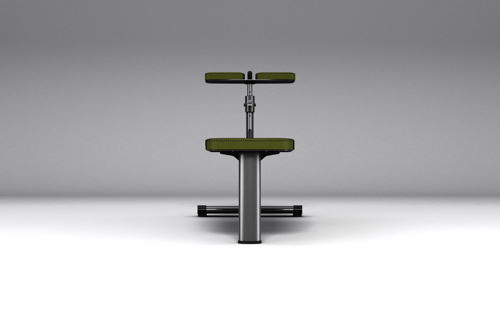 gym80 4027 basic abdominal bench NC front