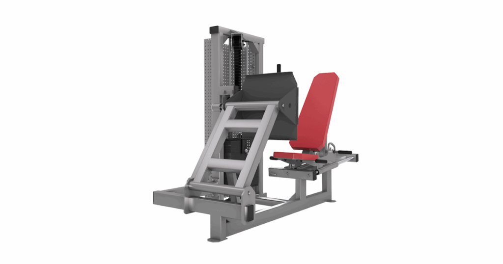 The Best Compact Strength Machines for Gyms and Small Spaces 1 Compact leg press machine designed for strength training in small gym spaces