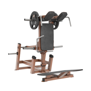 Hack squat machine designed for lower body strength and advanced training performance