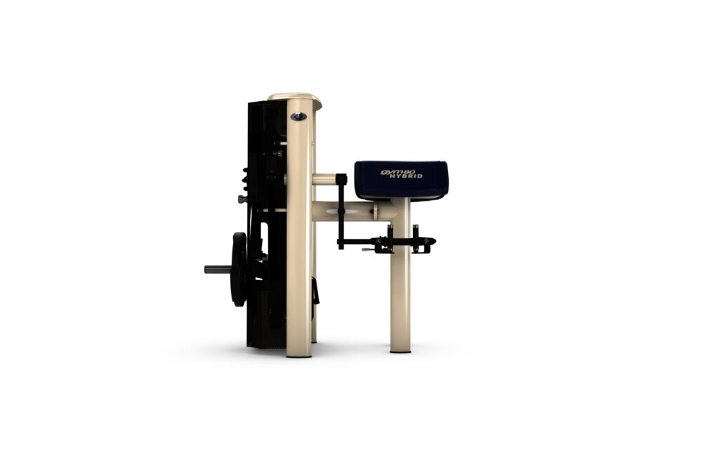 gym80 5028 biceps machine hybrid front