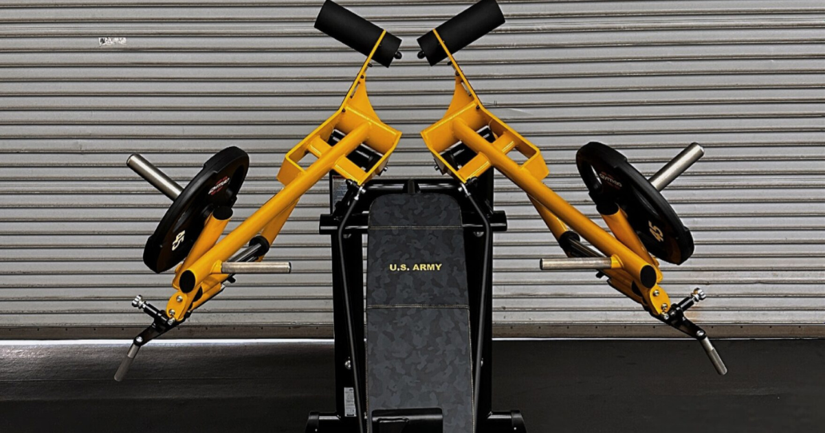 gym80 plate-loaded strength machine built for bodybuilders, athletes, and experienced lifters